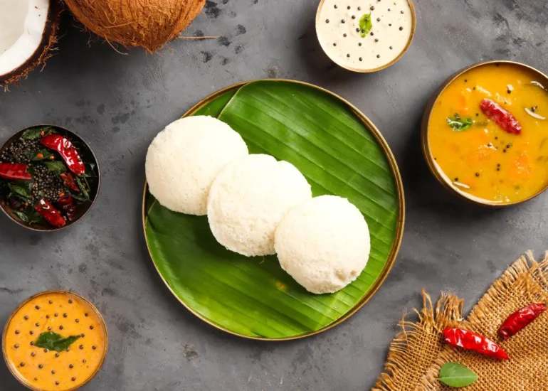 Dhosa Corner idli sambar
