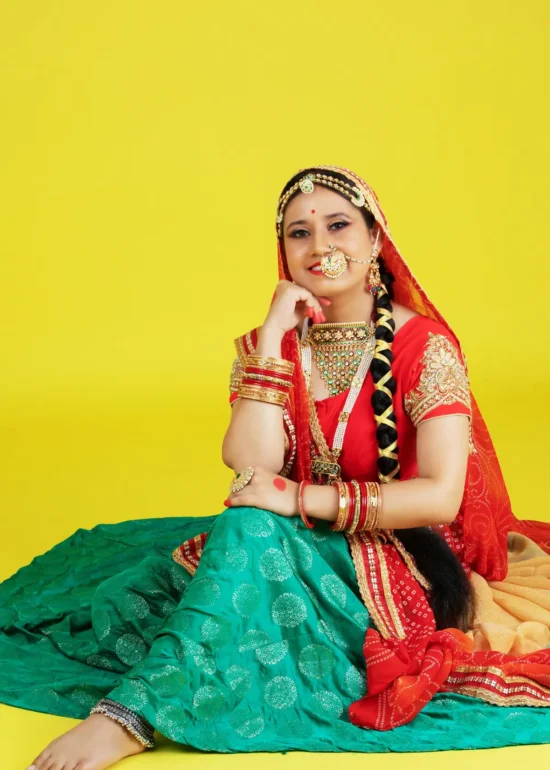 rajasthani fashion model