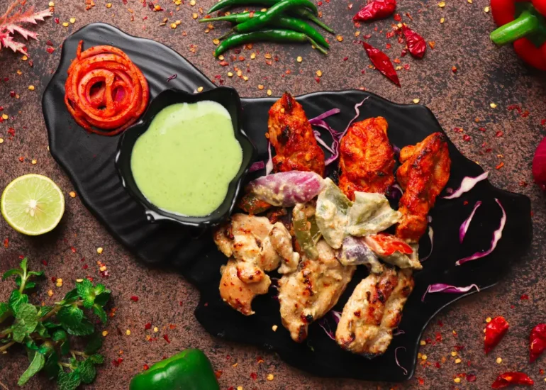 echoes cafe Tandoori chicken