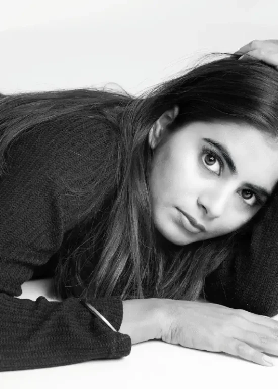 black and white model