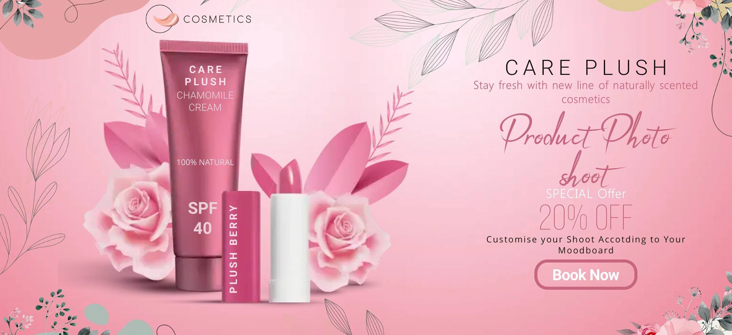 Pink New Cosmetics Line